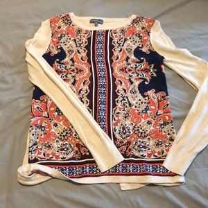 Market & Spruce split back shirt